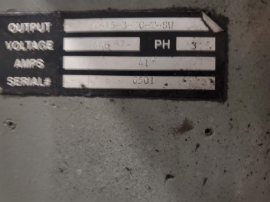 LEPEL, No. T-15-3KC-T-SW INDUCTION HEATER