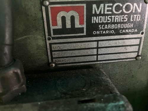 4000 LBS x 18 MECON SERIES 40 SINGLE MANDREL UNCOILER