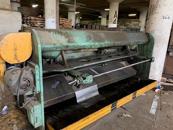 10' X 10' GA CINCINNATI #1010 POWER SQUARING SHEAR