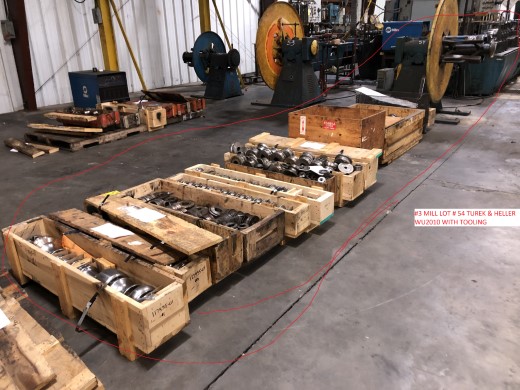 2 1/2 x 0.120 TUREK & HELLER STAINLESS STEEL TUBE MILL, TIG TYPE