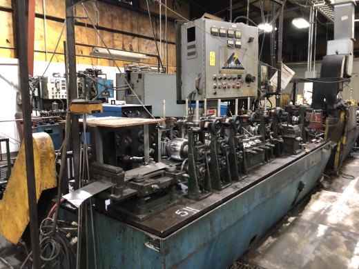 2 1/2 x 0.120 TUREK & HELLER STAINLESS STEEL TUBE MILL, TIG TYPE