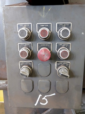 GARDNER #2V36M36 VERTICAL DOUBLE DISC SPRING GRINDER