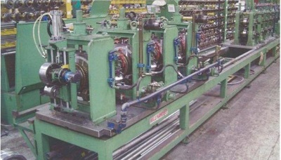 2.5 (63.5mm) x 3.2mm Oto Mills Tube Mill with Rafted Stands- Year 1999