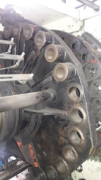 NUSSBAUM EM-38 NECKING MACHINE