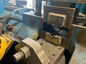 1 TORRINGTON VAIL MODEL #322-23 2 DIE HYDRAULIC TUBE END FORMER