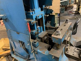 1 TORRINGTON VAIL MODEL #322-23 2 DIE HYDRAULIC TUBE END FORMER