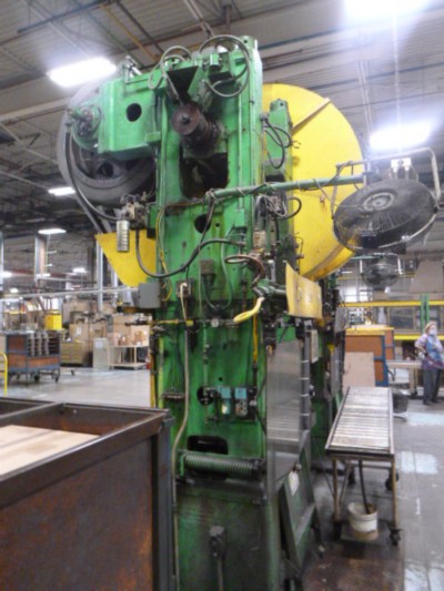 135 TON BLISS MODEL 306 STRAIGHT SIDE SINGLE CRANK TRIM PRESS
