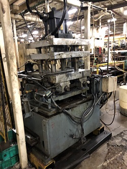 TISHKEN 22 STAND ON 24 STAND BASE X 3-1/2 ROLL FORMING LINE