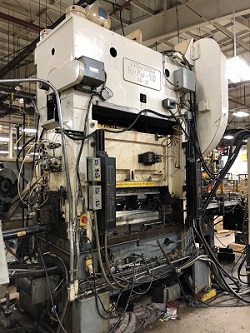 TISHKEN 22 STAND ON 24 STAND BASE X 3-1/2 ROLL FORMING LINE