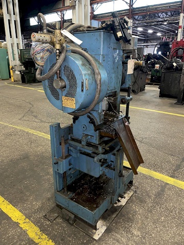 18 TON TISHKEN MODEL #COT6A4 6-WAY ADJUSTABLE CUTOFF PRESS