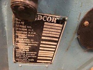 12 STAND X 1.5 ARBOR ARDCOR #F ROLL FORMER