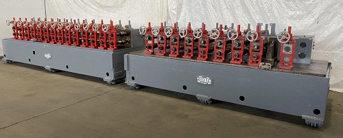 22/24 STAND X 3.5 ARBOR TISHKEN #24HW-S-3-1/2 ROLL FORMER, NEW 1999