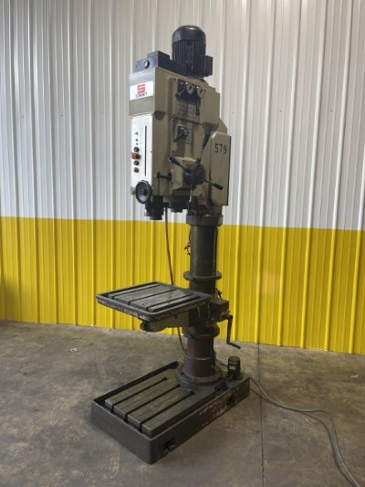 32 X 5MT SUMMIT MODEL #3XHD SINGLE SPINDLE GEARED HEAD DRILL