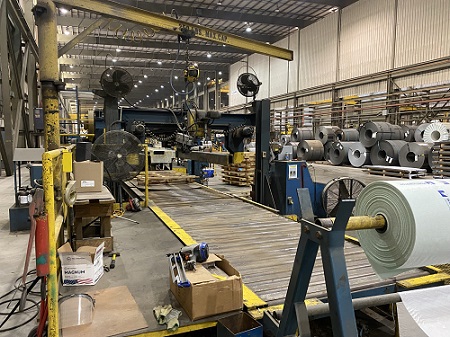 60 x 3/16 x 50,000# PRO-ECO CUT TO LENGTH LINE W/ CASSETTE LEVELER