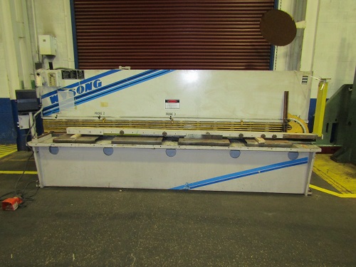1/4 X 12' WYSONG #H-2512 HYDRAULIC SQUARING SHEAR