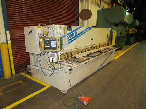 1/4 X 12' WYSONG #H-2512 HYDRAULIC SQUARING SHEAR