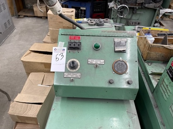 8 JN MACHINERY CORP BELT DRIVEN CONVEYOR OVEN