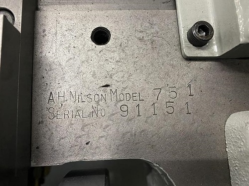 NILSON 751 FOUR SLIDE MACHINE - REBUILT / DUAL SLIDE - COINING
