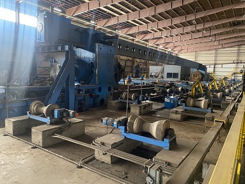 60 (1524mm) x 1 (25.4mm) SMS 2-STEP SAWH SPIRAL PIPE MILL, NEW 2009