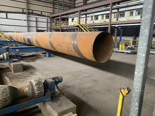 60 (1524mm) x 1 (25.4mm) SMS 2-STEP SAWH SPIRAL PIPE MILL, NEW 2009