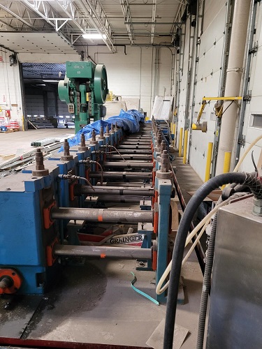 22 STAND X 2 ARBOR PROMA #RF2-02 ROLL FORMER W/ CUTOFF