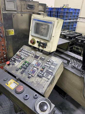 220 TON AIDA #CF1-220 STRAIGHT SIDE LINK MOTION COLD FORGING SINGLE POINT PRESS