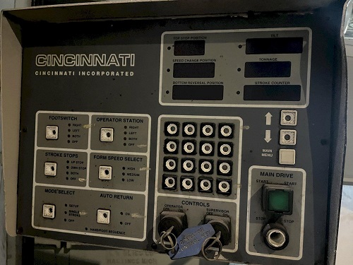 350 TON X 14' CINCINNATI #CBIIX12 HYDRAULIC PRESS BRAKE