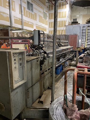 WAFIOS MODEL DF-41 CHAIN LINK FENCE WEAVING MACHINE