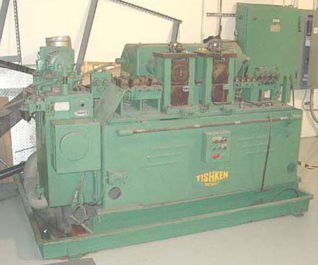 6 (152mm)- 4 (101mm) TISHKEN 2 STAND TANDEM WIRE SHAPING & CUTOFF LINE