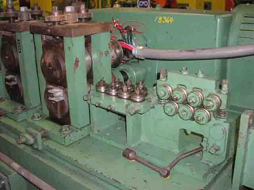 6 (152mm)- 4 (101mm) TISHKEN 2 STAND TANDEM WIRE SHAPING & CUTOFF LINE