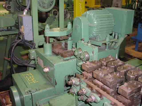 6 (152mm)- 4 (101mm) TISHKEN 2 STAND TANDEM WIRE SHAPING & CUTOFF LINE