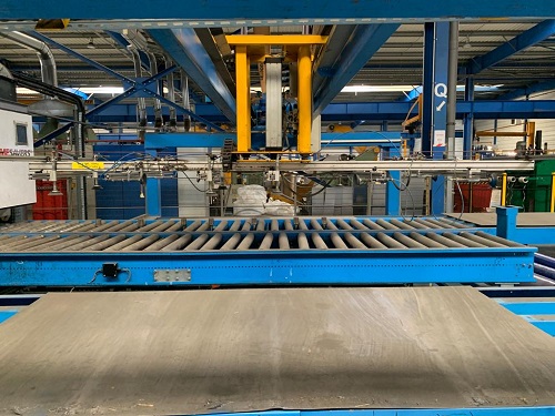 1500MM x 4MM TIMESAVERS SHEET TO SHEET POLISHING LINE