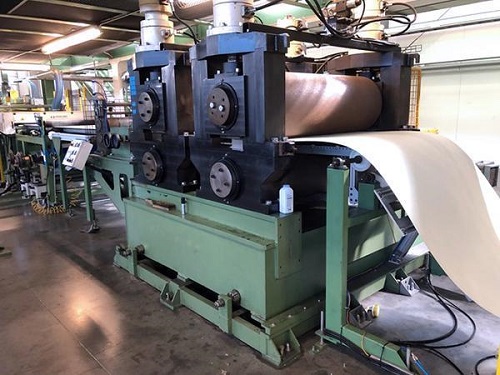 50 WIDE BRADBURY-PUMA STUCCO DESIGN SINGLE-STAND EMBOSSER ROLL