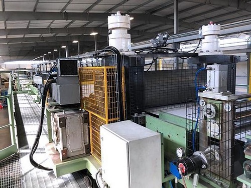 50 WIDE BRADBURY-PUMA STUCCO DESIGN SINGLE-STAND EMBOSSER ROLL