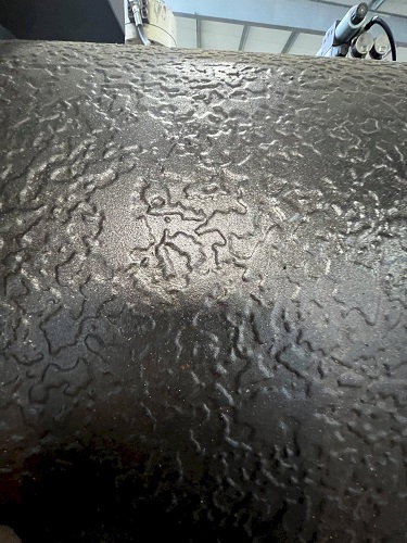 50 WIDE BRADBURY-PUMA STUCCO DESIGN SINGLE-STAND EMBOSSER ROLL