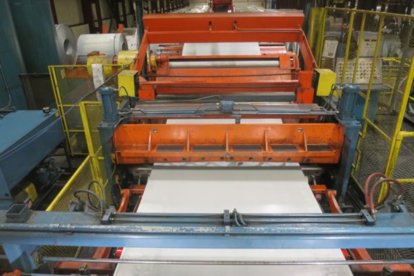 76 x .100 x 72K AUTOMATIC FEED TRAPEZOID CUT-TO-LENGTH LINE - UPGRADE 2020