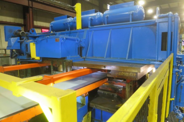 76 x .100 x 72K AUTOMATIC FEED TRAPEZOID CUT-TO-LENGTH LINE - UPGRADE 2020