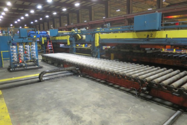 76 x .100 x 72K AUTOMATIC FEED TRAPEZOID CUT-TO-LENGTH LINE - UPGRADE 2020