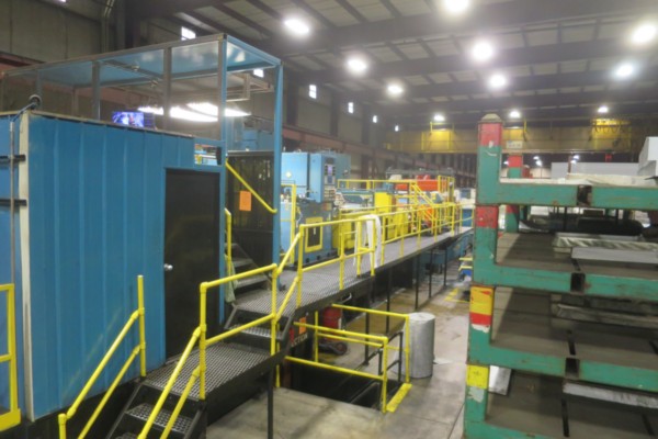 76 x .100 x 72K AUTOMATIC FEED TRAPEZOID CUT-TO-LENGTH LINE - UPGRADE 2020