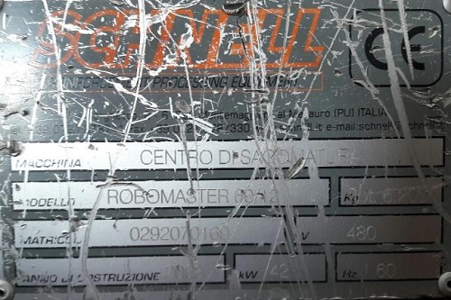 SCHNELL ROBOMASTER 60/12 DUAL TABLE BENDER