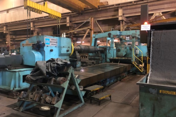44 (1400mm) x 196.5 (5500mm) World Machinery Works RGC 1400x5000 CNC Roll