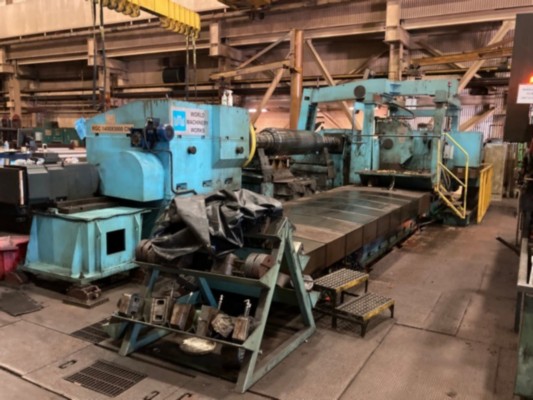 44 (1400mm) x 196.5 (5500mm) World Machinery Works RGC 1400x5000 CNC Roll