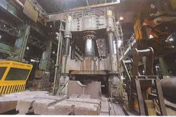 5500 TON INNSE 4 POST HYDRAULIC PRESS