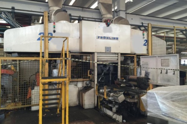 18 (457mm) x .250 (6mm) 4-HI Frohling Reversing Cold Rolling Mill
