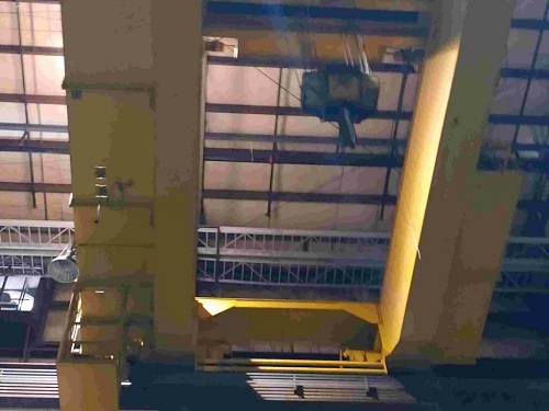 70/25 TON VIRGINIA TOP RUNNING DOUBLE GIRDER OVERHEAD BRIDGE CRANE