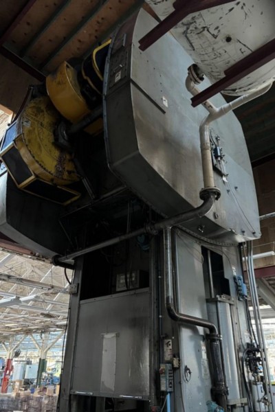 400 TON BLISS/MINSTER SL1-400-48 X 42 STRAIGHT SIDE LINK DRIVE PRESS