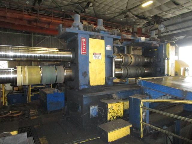 72 x 1/2 x 70,000# BRANER HEAVY GAUGE SLITTING LINE