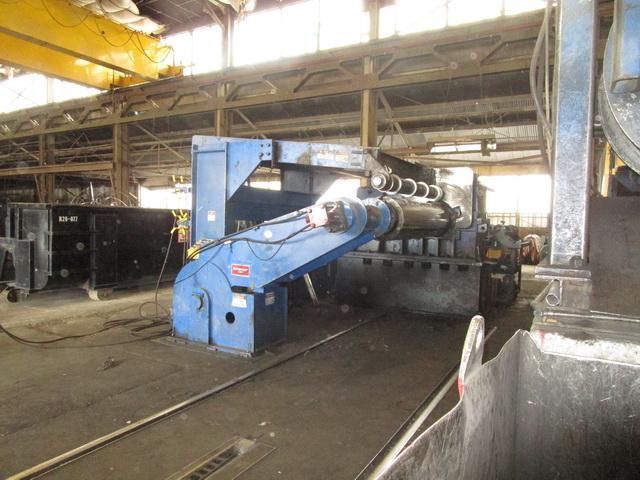 72 x 1/2 x 70,000# BRANER HEAVY GAUGE SLITTING LINE