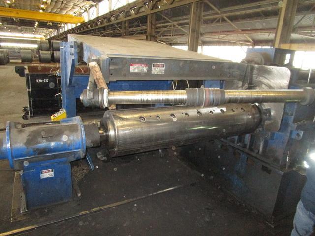 72 x 1/2 x 70,000# BRANER HEAVY GAUGE SLITTING LINE