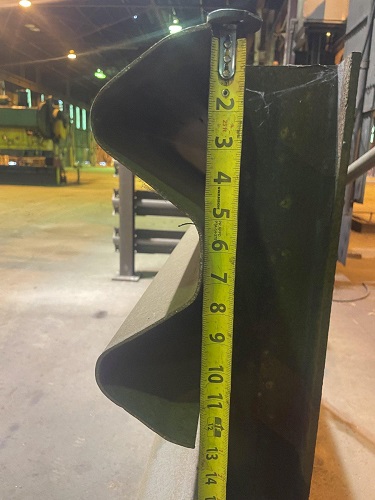 14 STAND X 3.5 X 24 TISHKEN MODEL #14-HXM-3-1/2 HEAVY DUTY ROLLFORMER